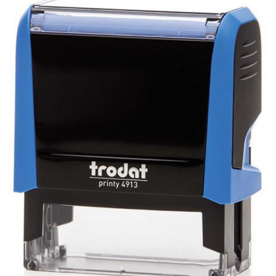 Trodat printy σφραγίδα μπλε 4913 με μπλε μελάνι